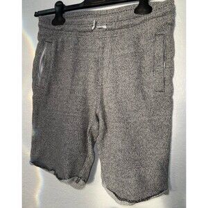 Old Navy Boys XL Knit Shorts Gray Stretch Drawstring Casual Lounge